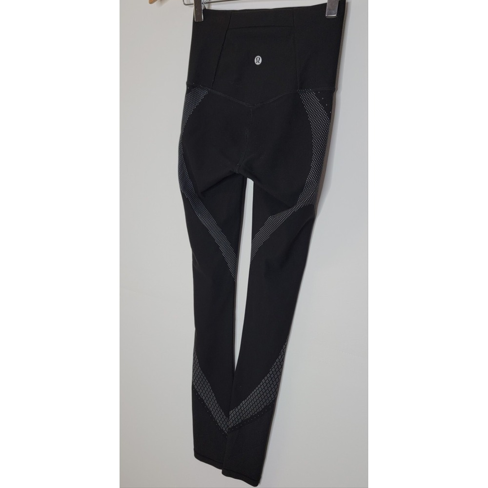 Lululemon Mapped Out HR Tight 28" Women's Size 2 Black High Rise - Picture 5 of 10